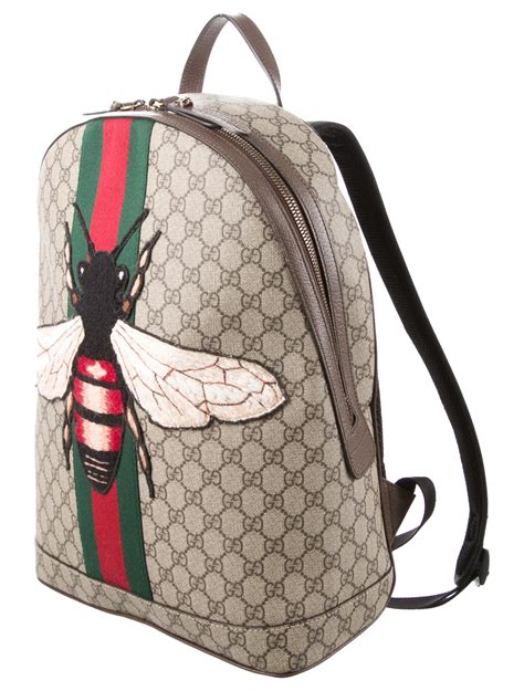 gucci backpack with bee|gucci bee backpack price.